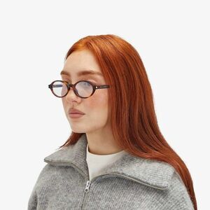 NEW Saint Laurent SL751 JEANNE OPT 002 Havana Oval Women Eyeglasses